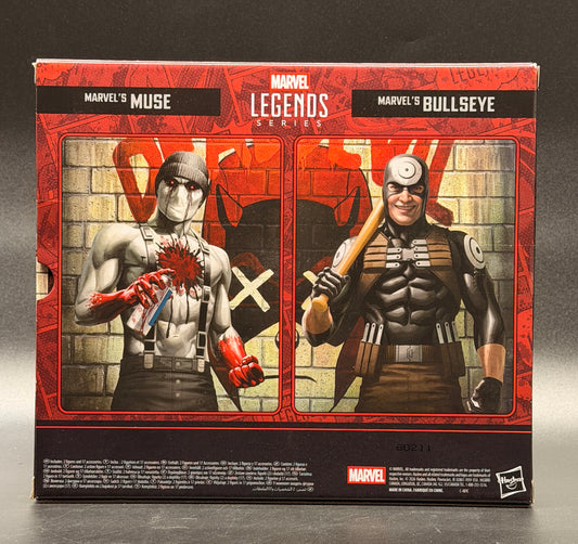 Marvel's Bullseye & Marvel's Muse 2-Pack – Marvel Legends Series (Hasbro)