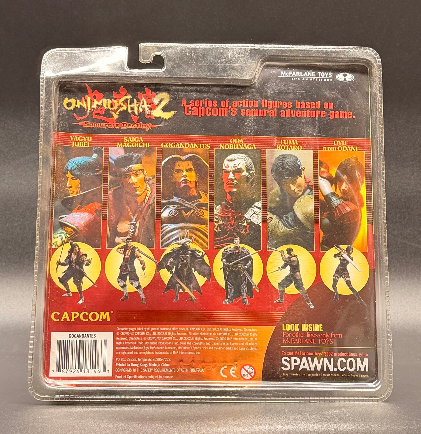 Gogandantes Action Figure – Onimusha 2: Samurai's Destiny McFarlane Toys 2002