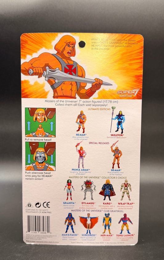 He-Man (Filmation Ultimate Edition) Masters of the Universe Action Figure – Super7 (2019)