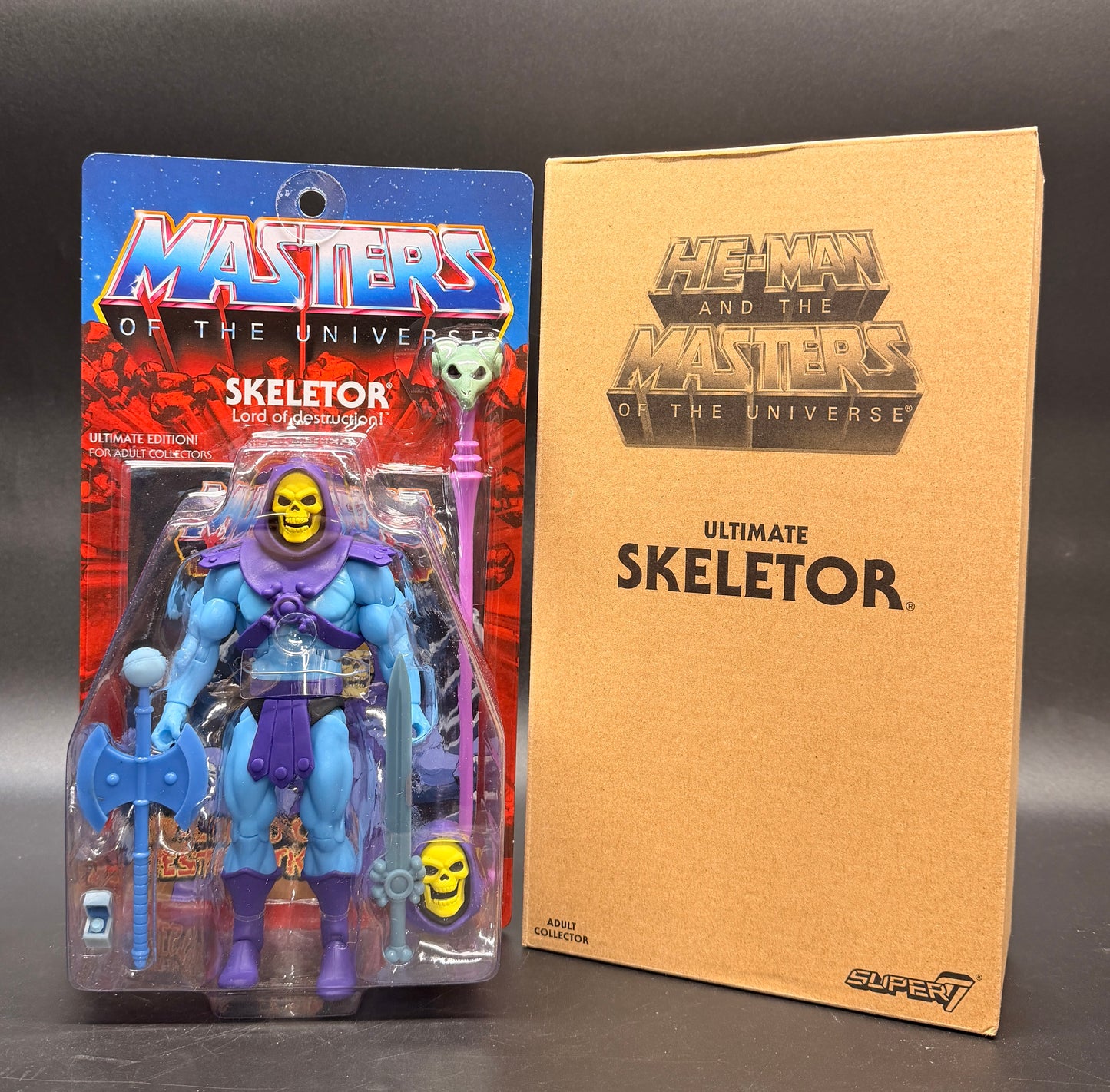 Skeletor (Filmation Ultimate Edition) Masters of the Universe Action Figure – Super7 (2019)