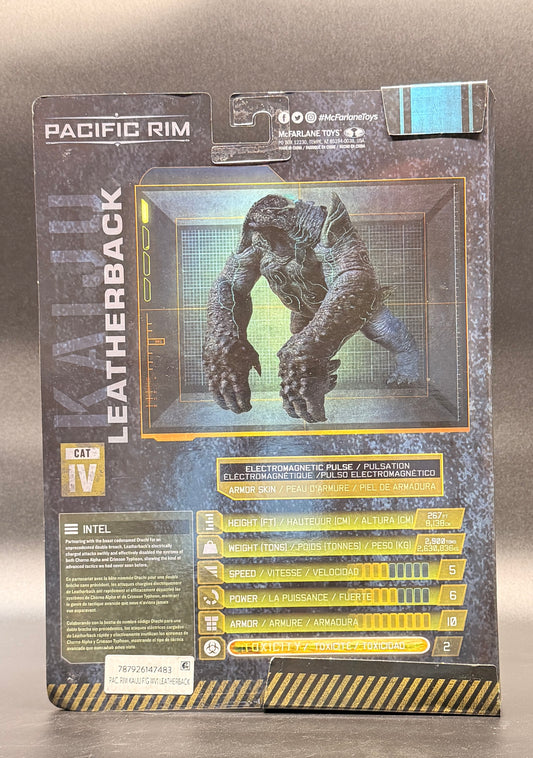 Pacific Rim: Aftermath Leatherback 4" Action Figure Playset with Comic McFarlane Toys