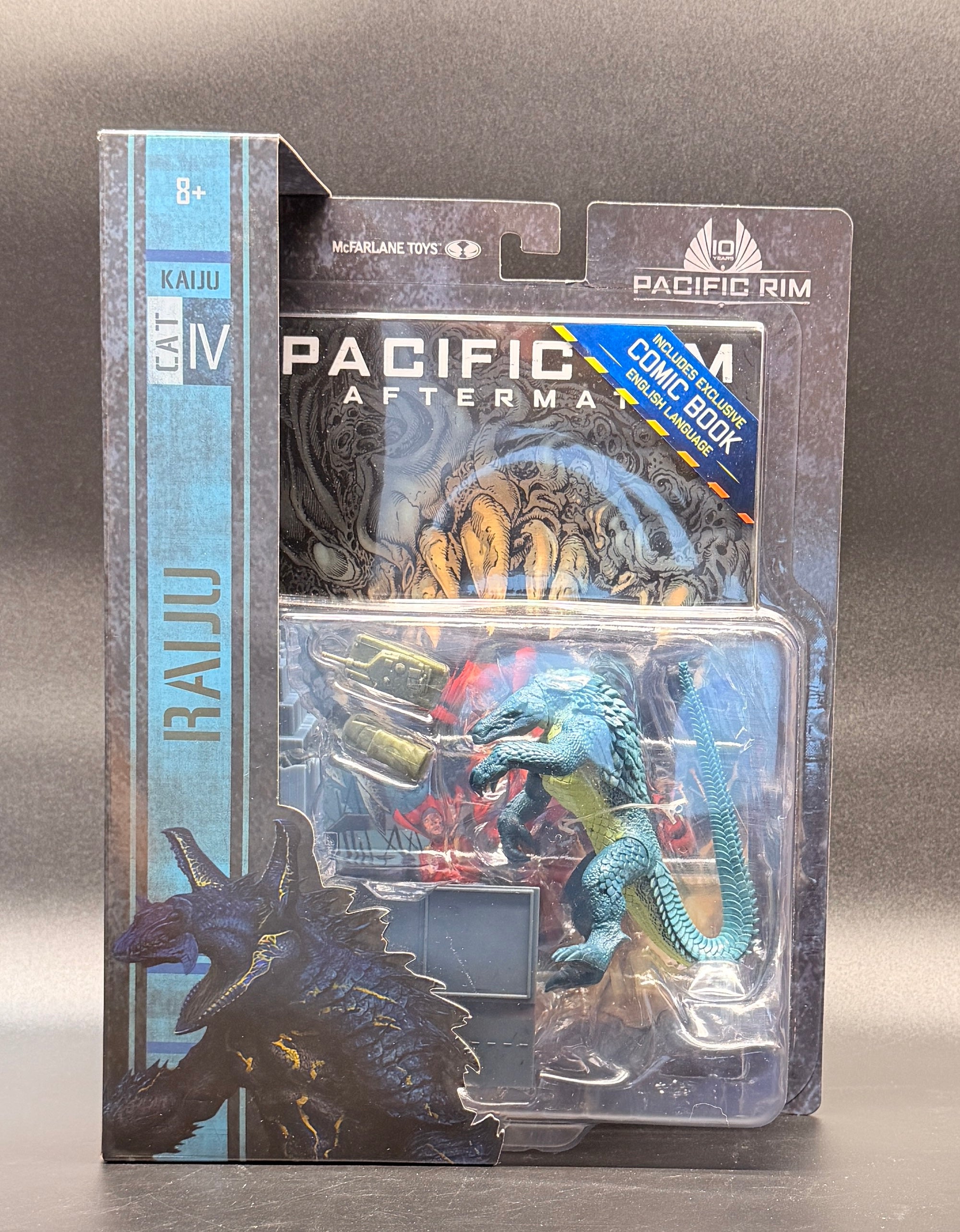 Pacific Rim: Aftermath Raiju 4" Action Figure Playset with Comic McFarlane Toys