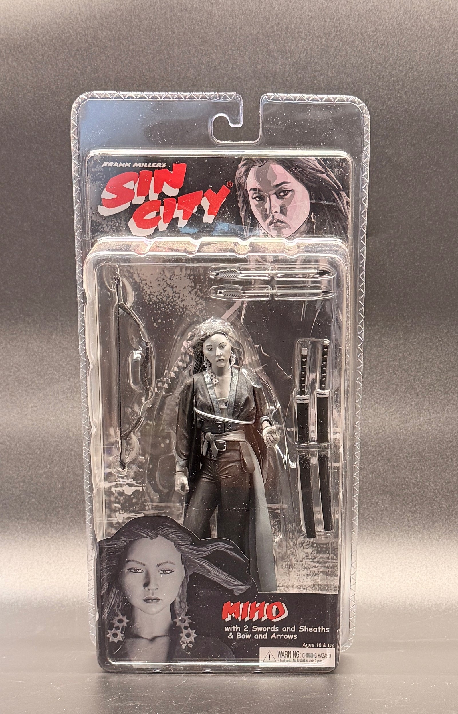 NECA Sin City Series 2 – Miho (Black and White Variant) Action Figure (2005)
