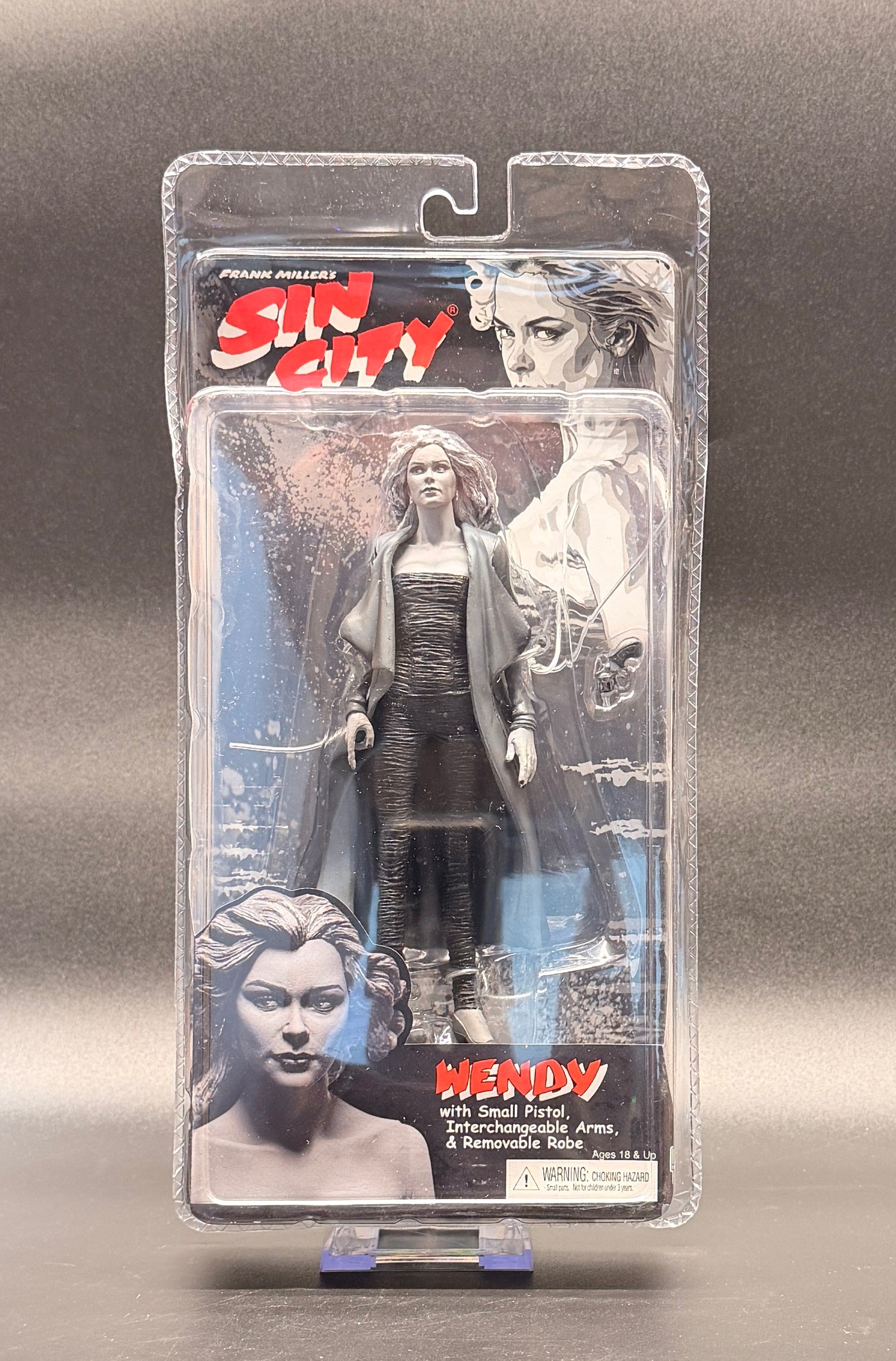 NECA Sin City Series 2 – Wendy (Black and White Variant) Action Figure (2005)