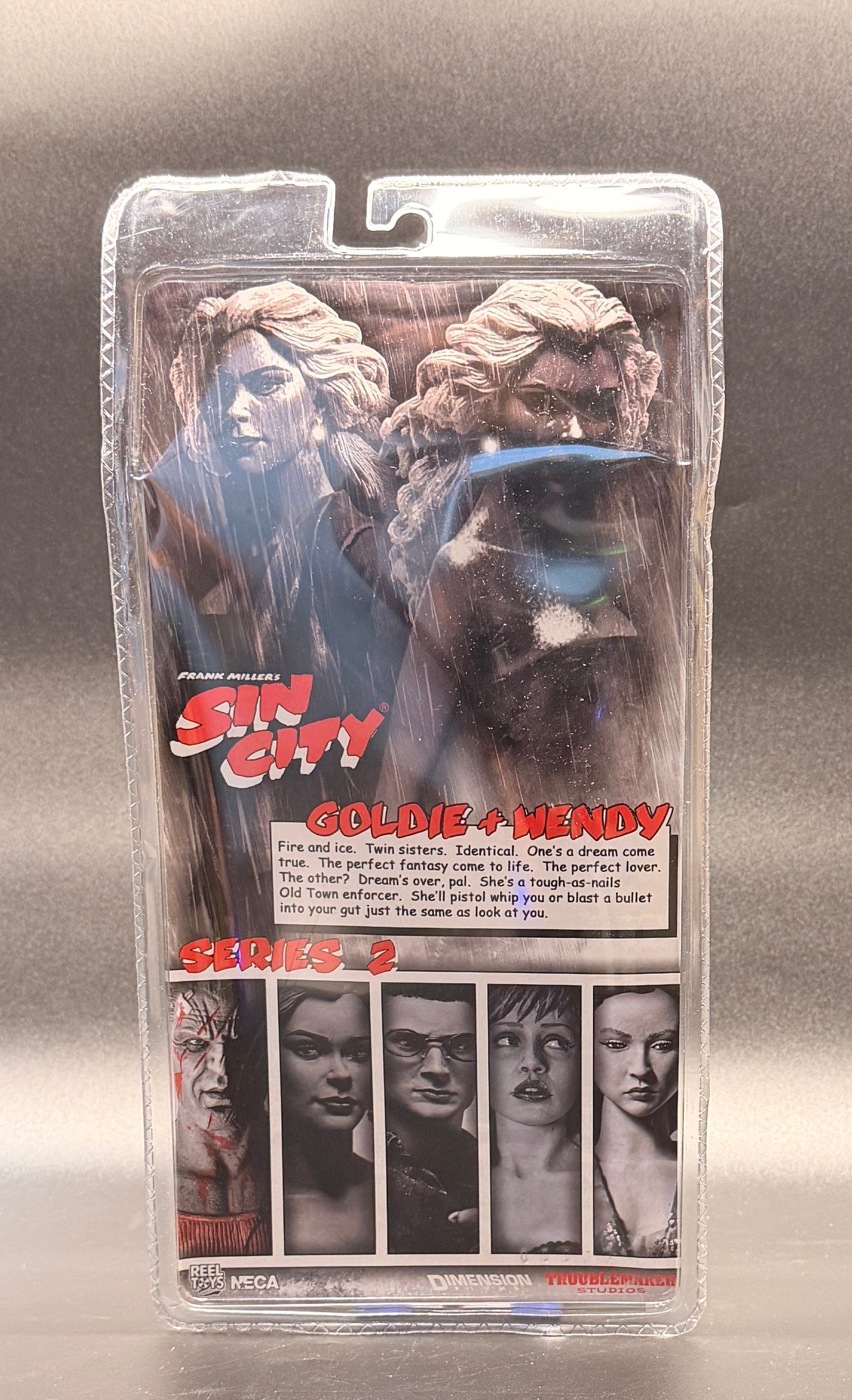 NECA Sin City Series 2 – Wendy (Black and White Variant) Action Figure (2005)