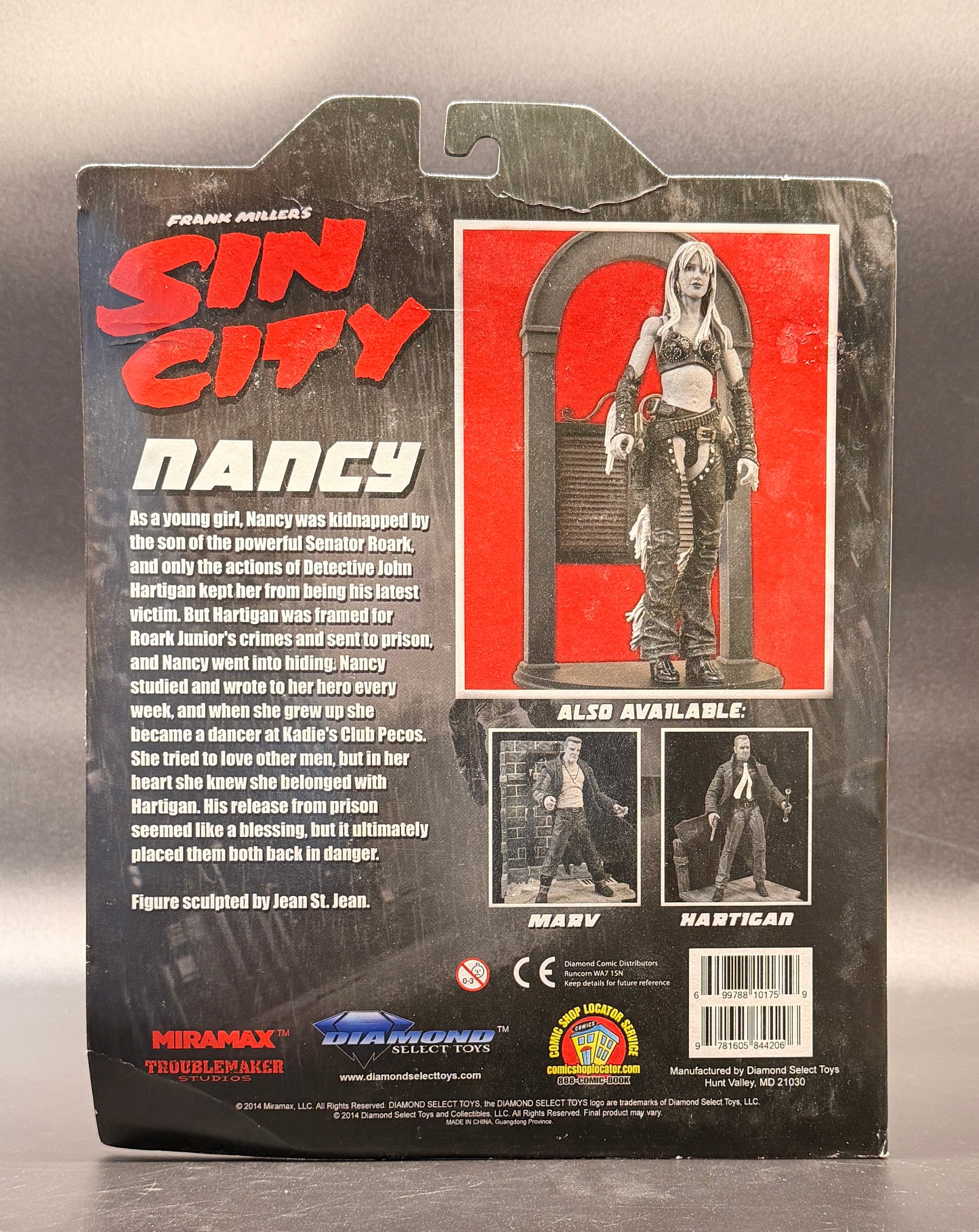 Diamond Select Toys Sin City – Nancy Callahan (Black and White Variant) Action Figure (2014)