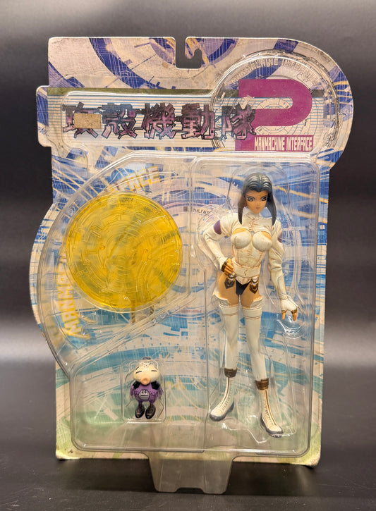 Toy Com Ghost in the Shell 2: MMI – Motoko Kusanagi (White Suit) Yellow Stand Variant Action Figure (2001)