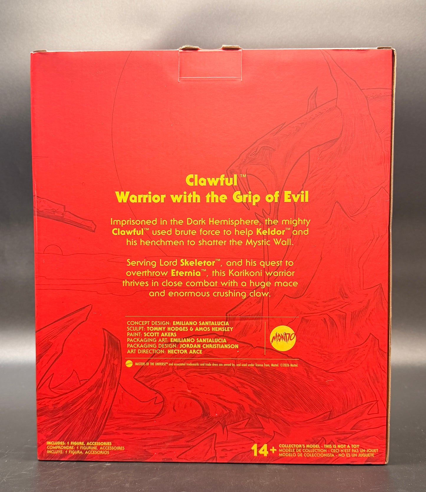 MOTU200x - Clawful 1/12 Scale Figure - Timed Edition (Mondo)