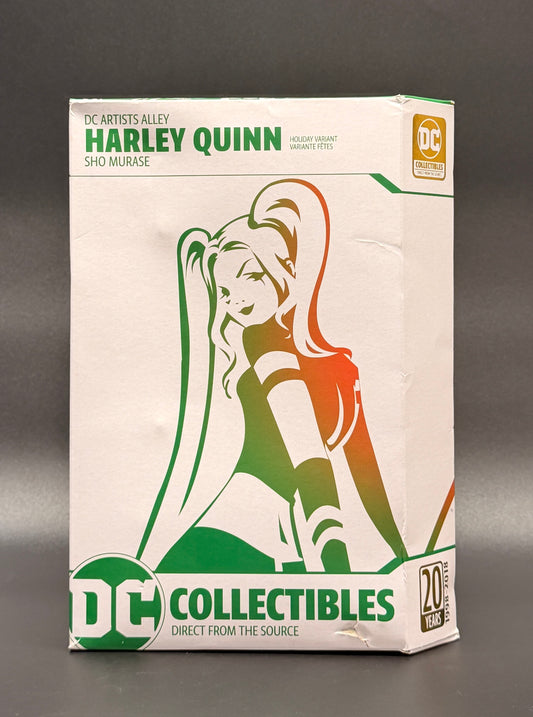 Harley Quinn Holiday Variant DC Artists Alley Vinyl Statue by Sho Murase – DC Collectibles