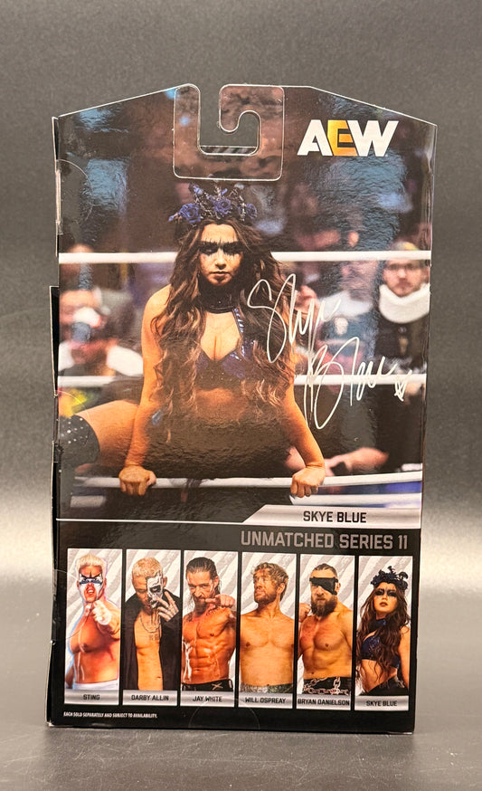 Skye Blue (#87) AEW: Unmatched Collection Series 11 Wrestling Action Figure – Jazwares 2025