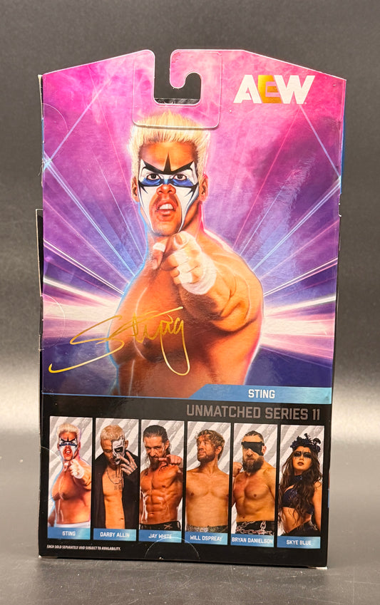 Sting (#82) AEW: Luminaries Collection Series 11 Wrestling Action Figure – Jazwares 2025