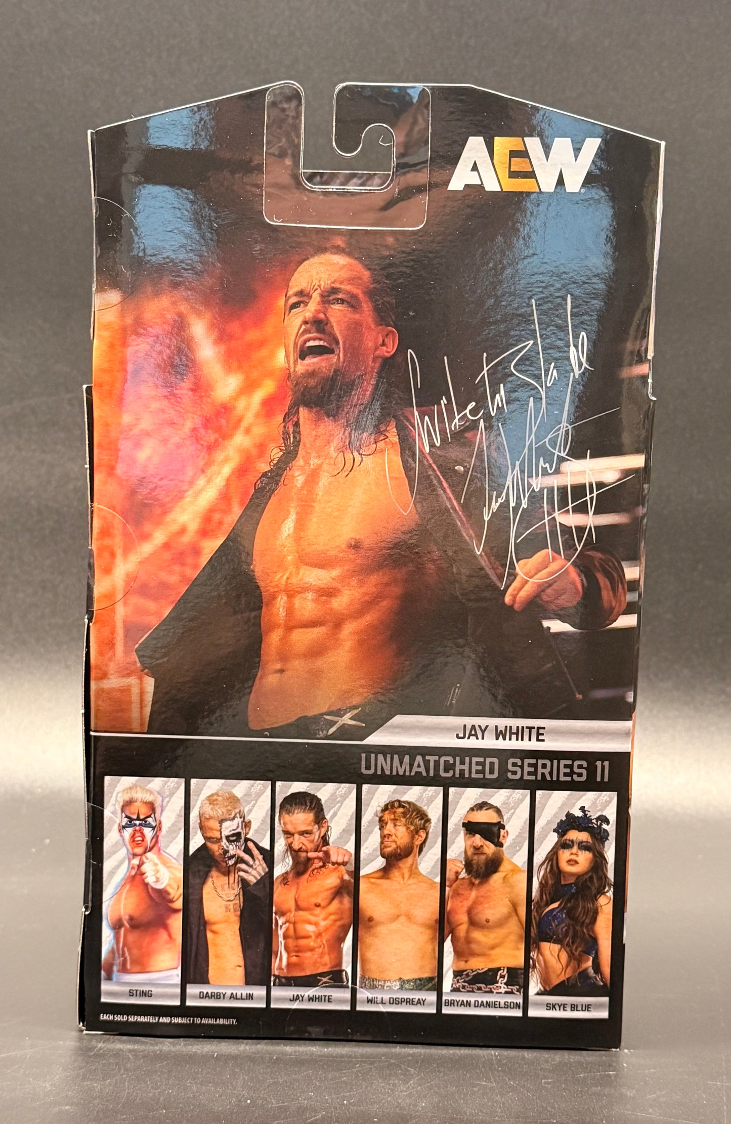 Jay White (#84) AEW: Unmatched Collection Series 11 Wrestling Action Figure – Jazwares 2025