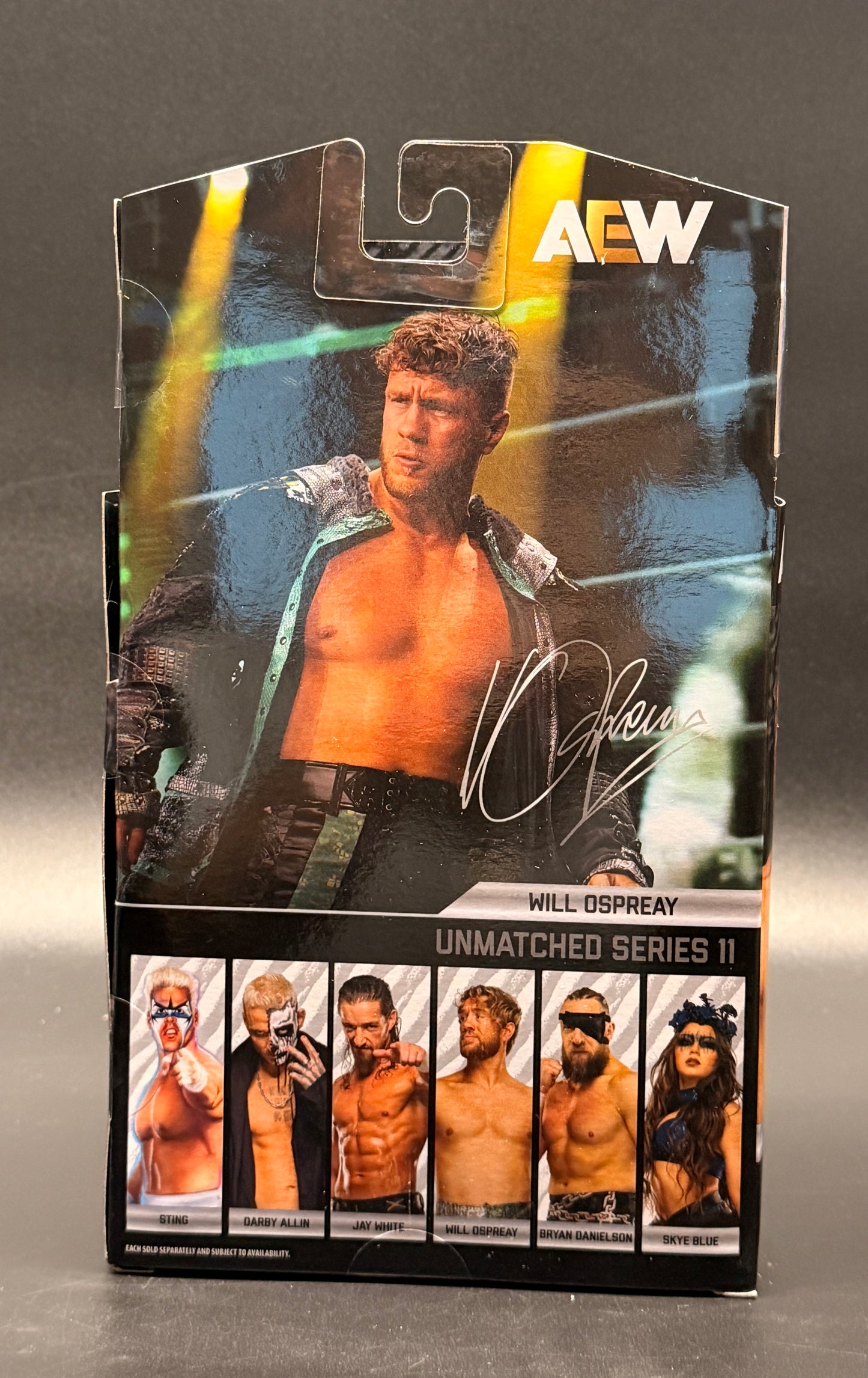 Will Ospreay (#85) AEW: Unmatched Collection Series 11 Wrestling Action Figure – Jazwares 2025