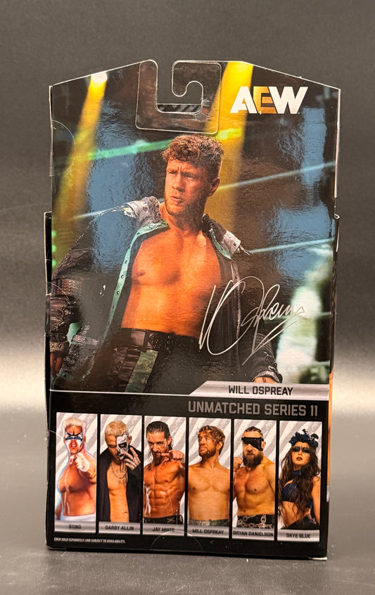 Will Ospreay (#85) AEW: Unmatched Collection Series 11 Wrestling Action Figure – Jazwares 2025