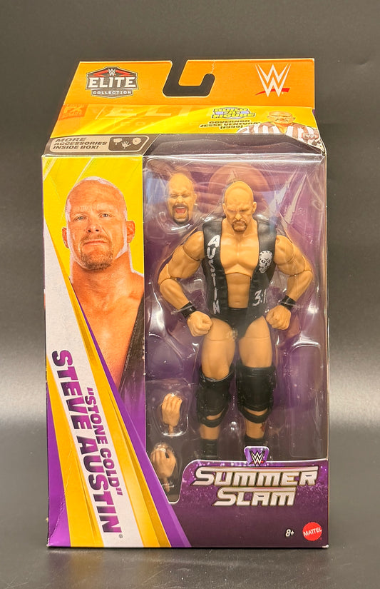 Stone Cold Steve Austin Mattel WWE Elite Collection (Summer Slam) BAF Jesse Ventura