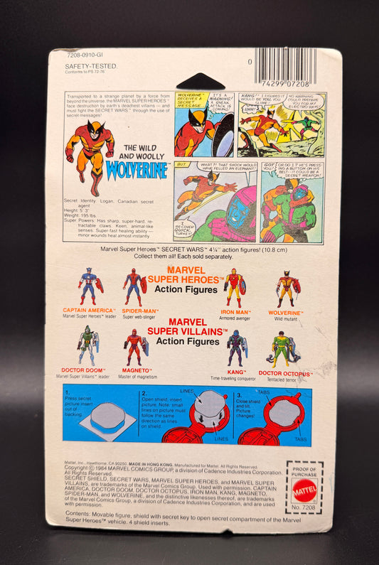 Wolverine Secret Wars Mattel 1984