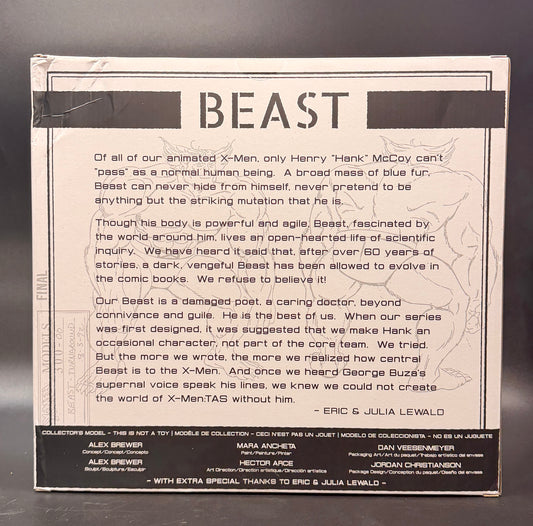 Beast MONDO X-Men ‘97 Exclusive Deluxe Limited Edition 1/6 Scale Figure