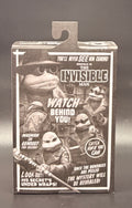 The Invisible Man (Donatello) Teenage Mutant Ninja Turtles X Universal Monsters (Black and White Variant) Action Figure NECA 2025