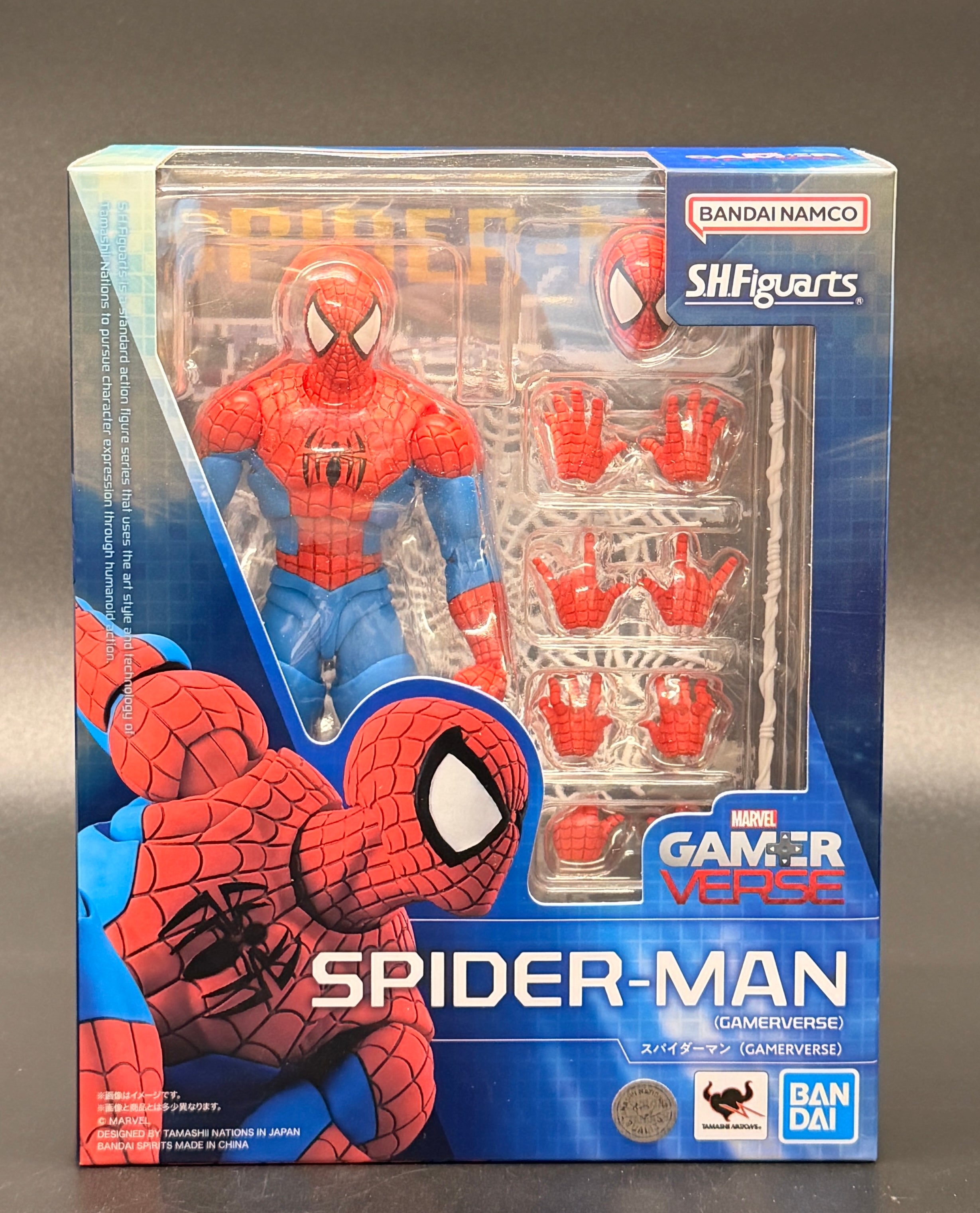 Marvel S.H.Figuarts Spider-Man (Gamerverse) Action Figure – Bandai