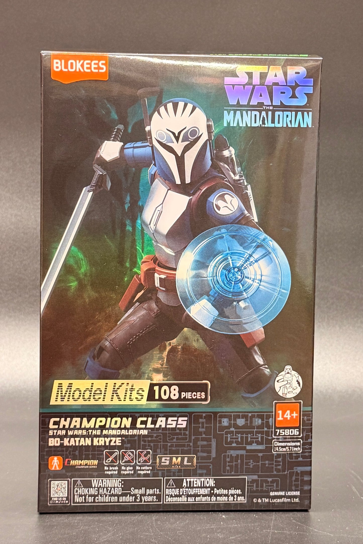 Bo-Katan Kryze Star Wars: The Mandalorian Blokees Model Kit