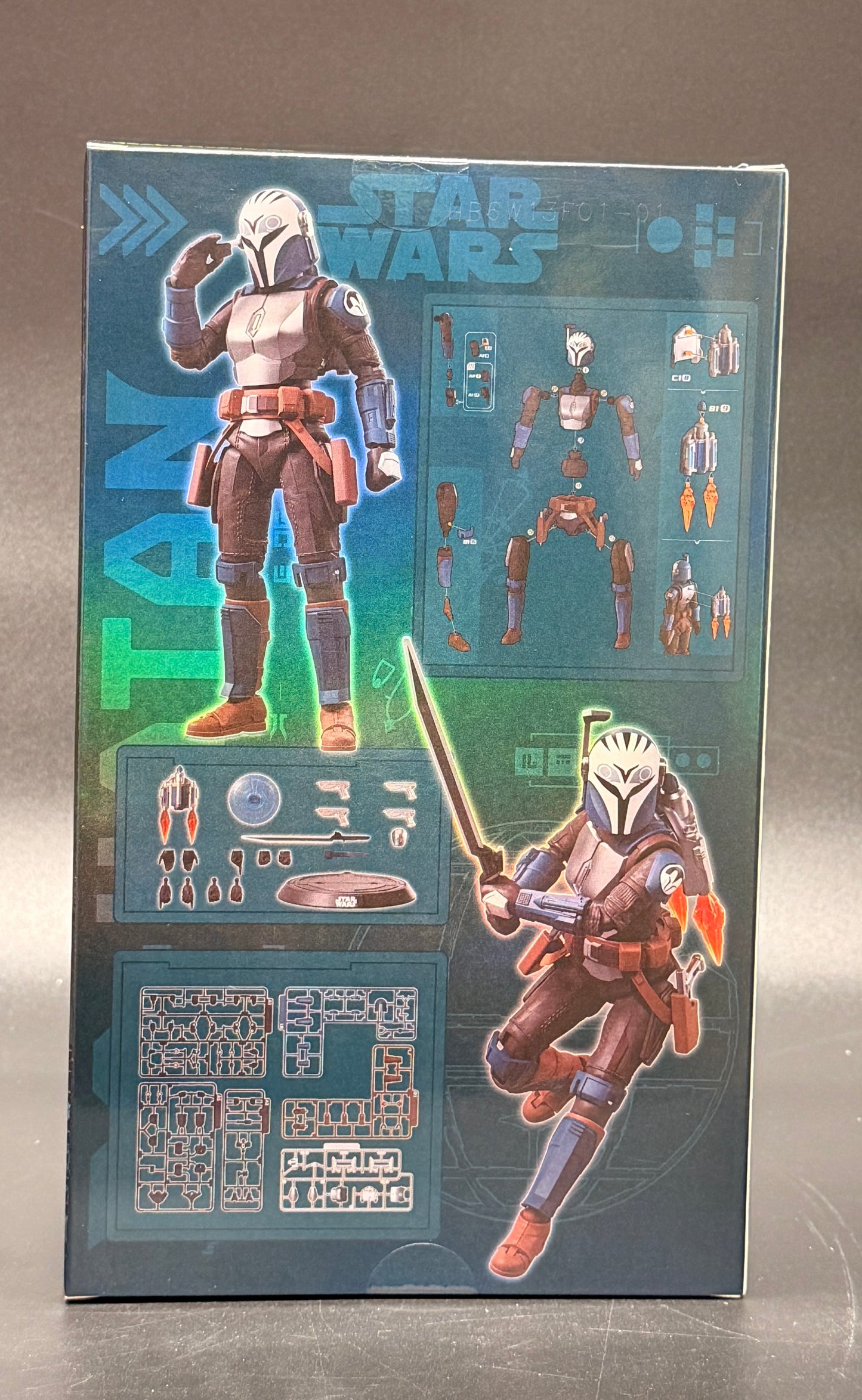 Bo-Katan Kryze Star Wars: The Mandalorian Blokees Model Kit