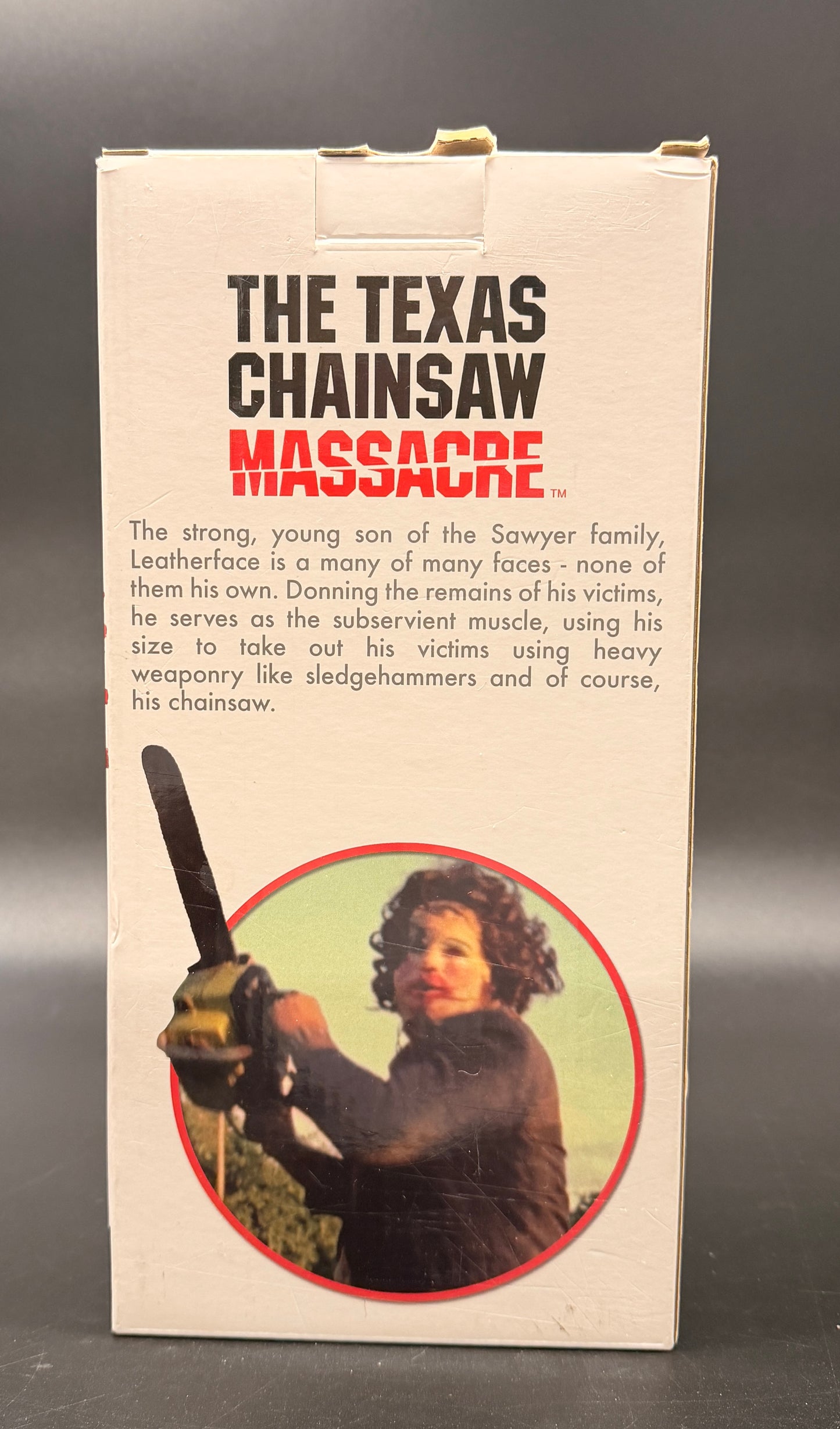 Leatherface (Pretty Woman) The Texas Chainsaw Massacre Head Knocker NECA