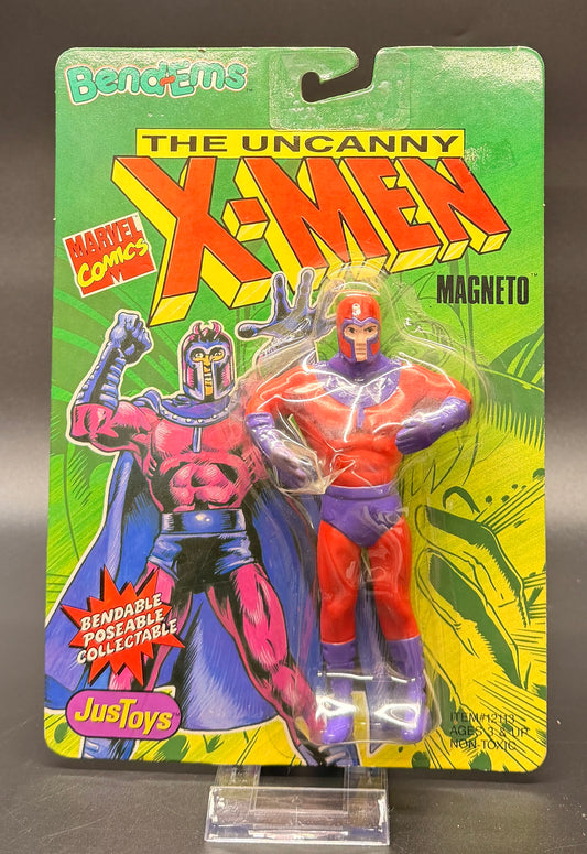 Uncanny X-Men Magneto Bend-Ems Figure JusToys 1991