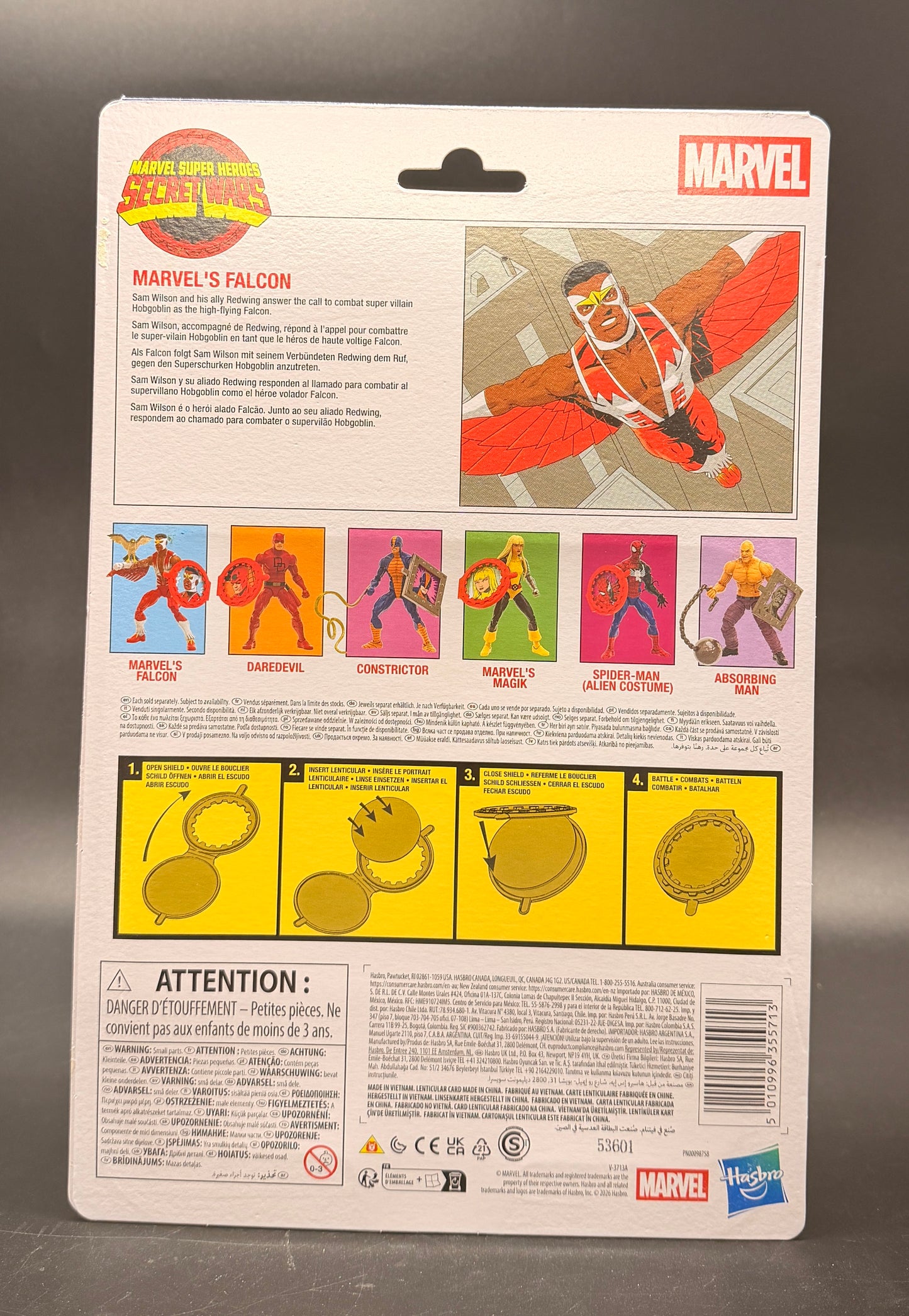 Falcon Marvel Legends Secret Wars Action Figure Hasbro 2026