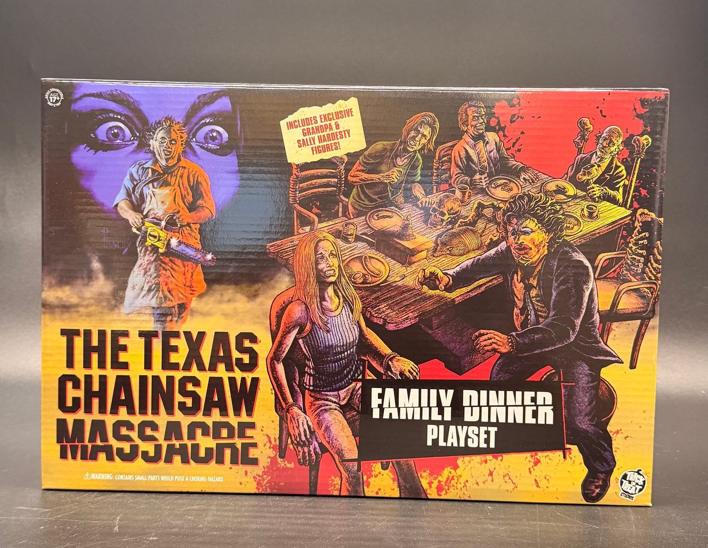 The Texas Chainsaw Massacre 1974 Dinner Scene Playset Trick or Treat Studios 2025