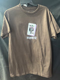 The Joker Graphic Tee - Brown - Playing Card Logo