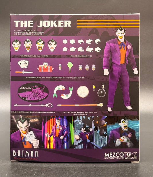 The Joker Batman: The Animated Series Action Figure DC Mezco Toyz One:12 Collective 2025