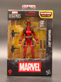 Lady Deadpool (BAF Marvel's Box) Action Figure Marvel Legends Hasbro 2026. Front box View.