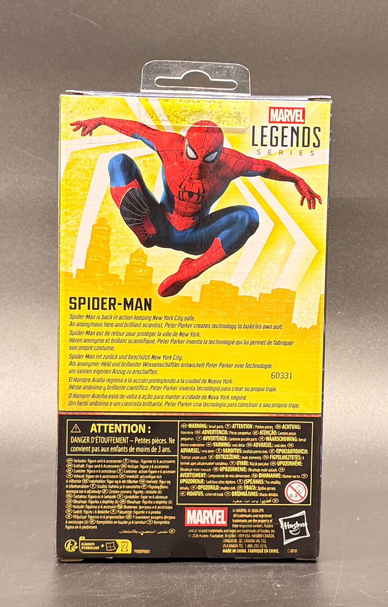 Spider-Man: Brand New Day Marvel Legends Action Figure Hasbro 2026