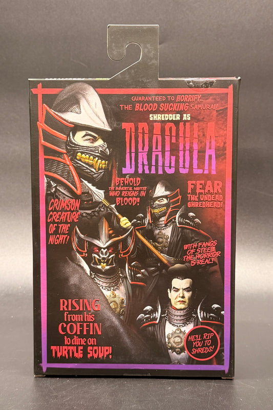 Dracula (Shredder) Teenage Mutant Ninja Turtles X Universal Monsters Action Figure NECA 2025