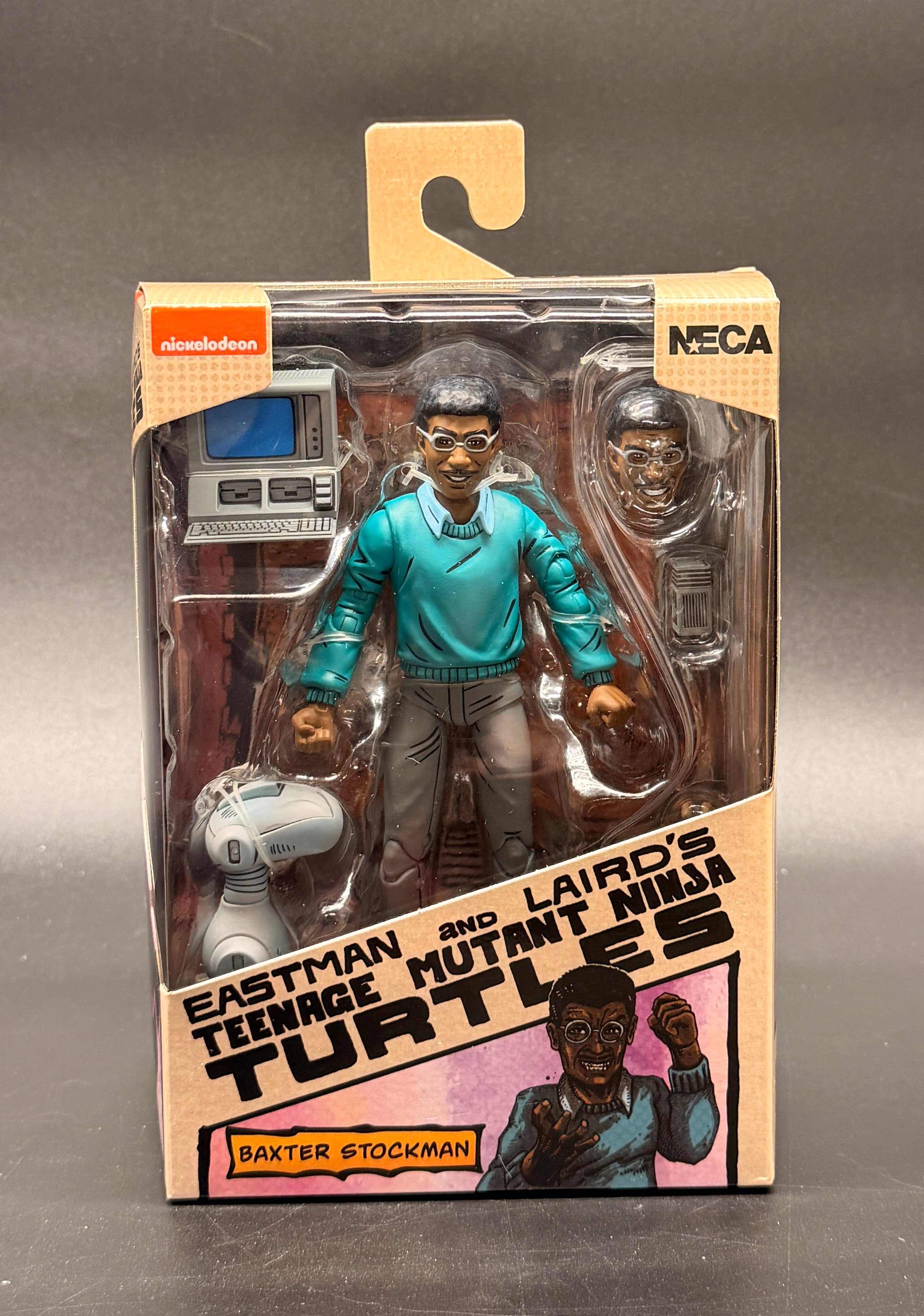 Baxter Stockman Eastman & Laird’s Teenage Mutant Ninja Turtles Adventures Action Figure NECA 2023