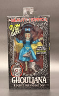 Ghouliana and Poppet, Her Undead Dog The Beauty of Horror GITD Action Figure NECA 2025