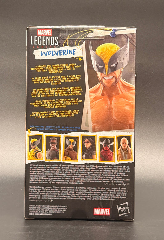 Wolverine (Shirtless) Deadpool & Wolverine Marvel Legends Action Figure Hasbro 2026