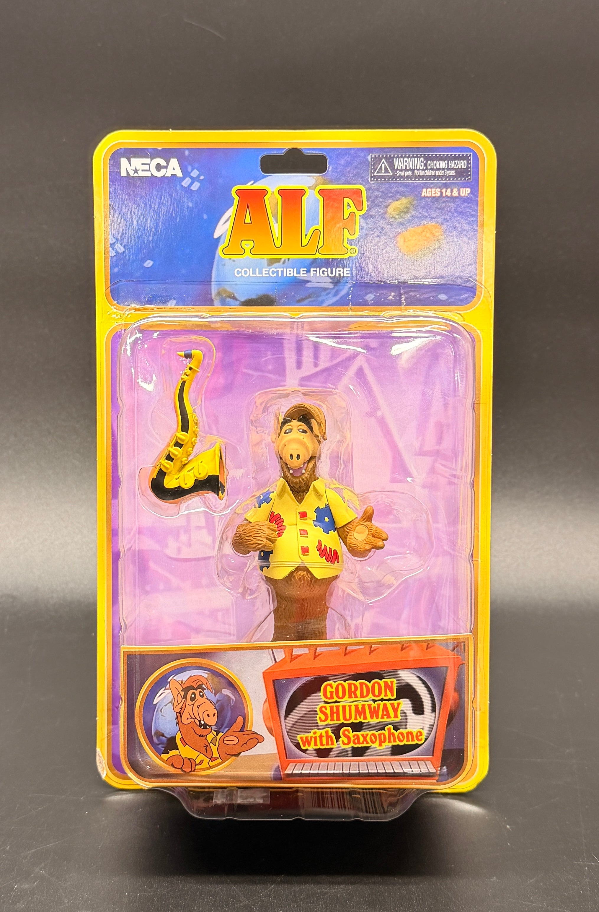 ALF (Gordon Shumway) with Saxophone Toony Classics Action Figure NECA 2023