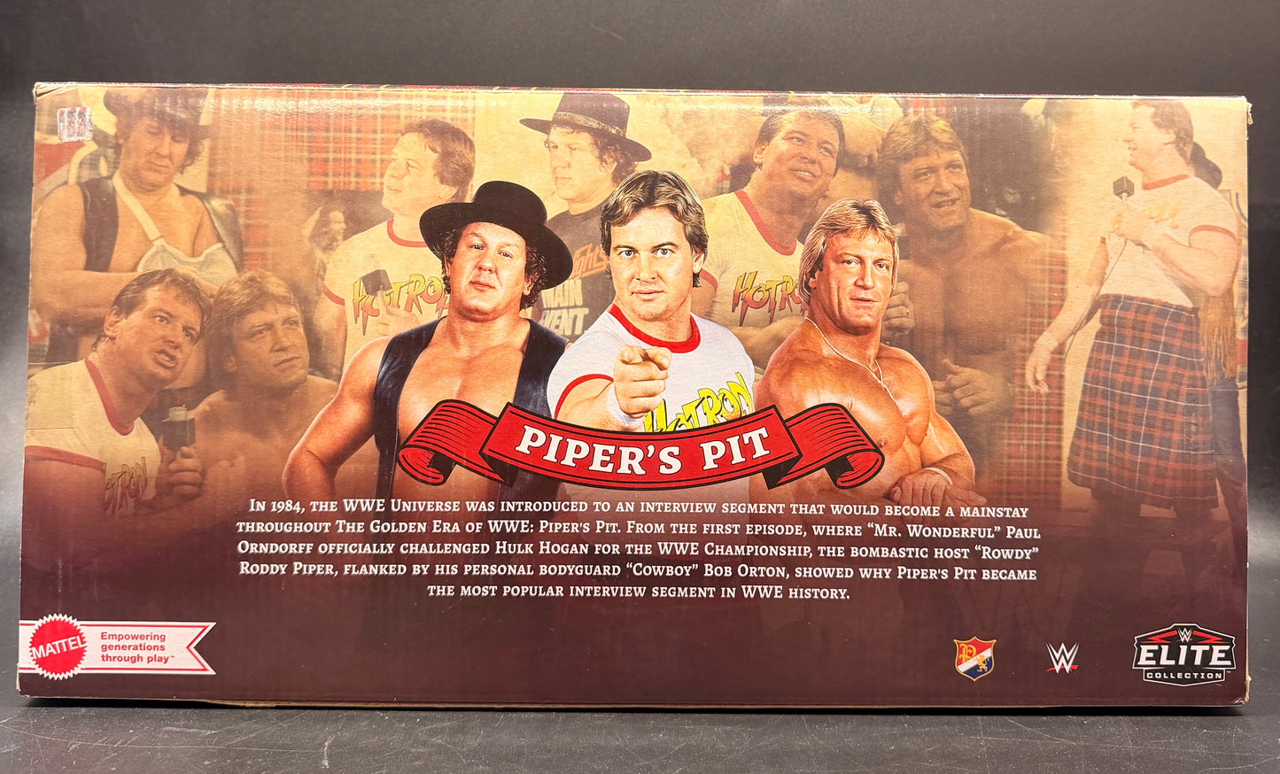 Piper's Pit WWE Elite Collection Action Figure Set Mattel 2026