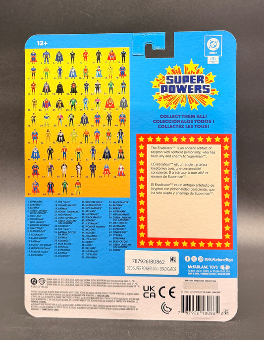 Eradicator DC Super Powers Action Figure McFarlane Toys 2026