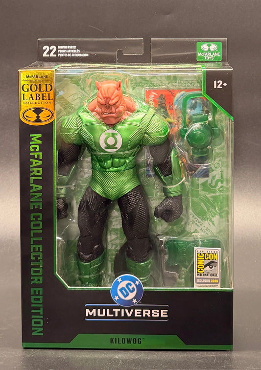 Kilowog (Green Lantern) SDCC Exclusive Gold Label DC Multiverse Collector Edition Action Figure McFarlane Toys 2026