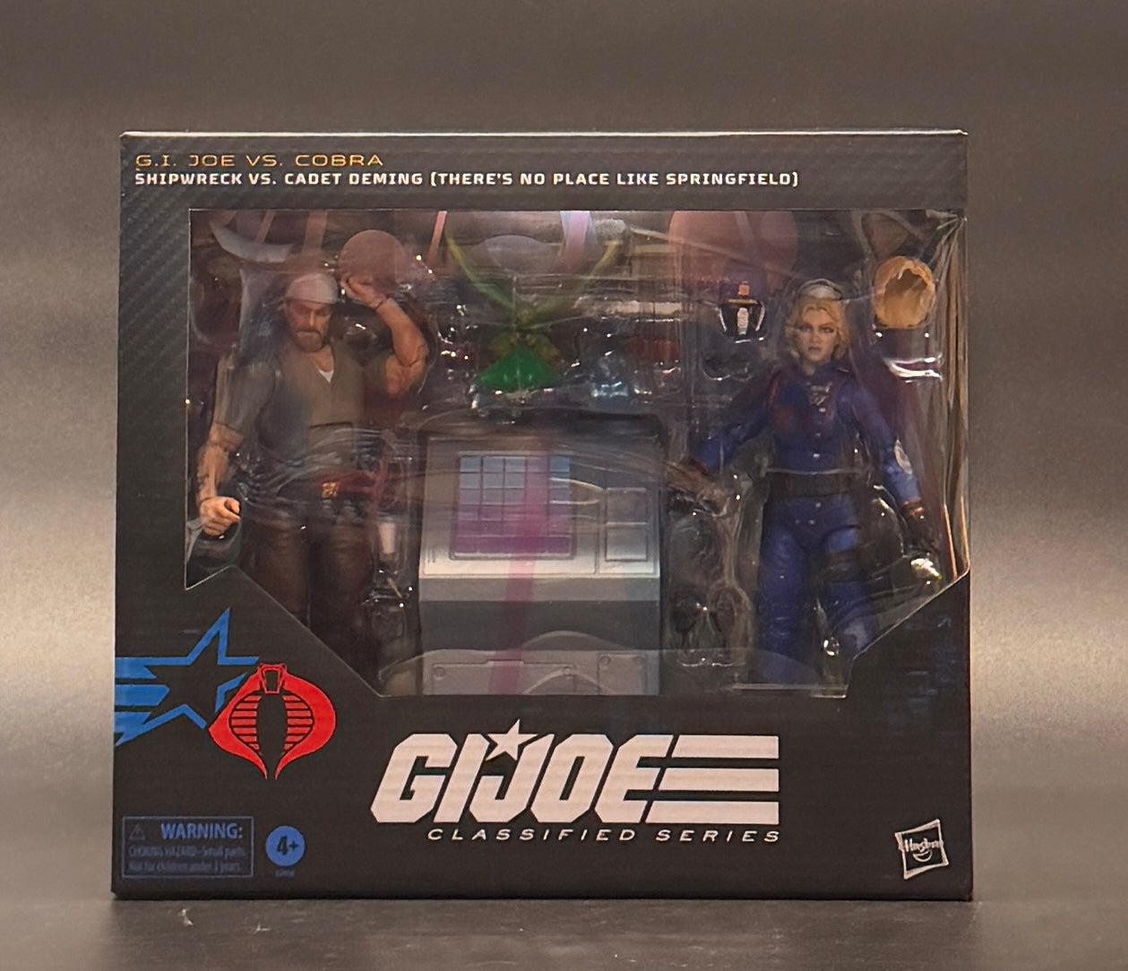 Shipwreck Vs. Cadet Deming (There's No Place Like Springfield) GI Joe Classified #205 Series Action Figure Hasbro 2026