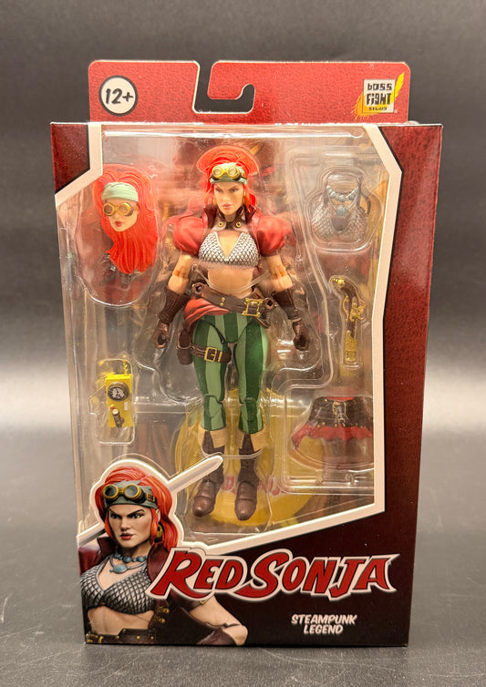 Red Sonja Steampunk Legend Epic H.A.C.K.S. 1:12 Scale Action Figure Boss Fight Studio 2025