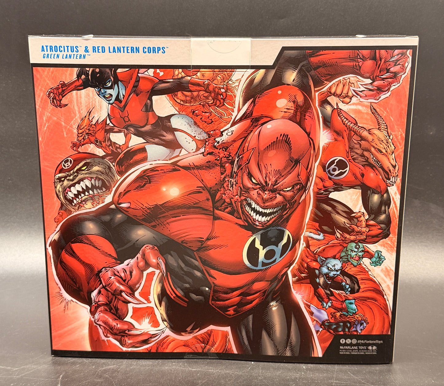 Atrocitus & Red Lantern Corps Green Lantern DC Multiverse Action Figure Set McFarlane Toys 2026