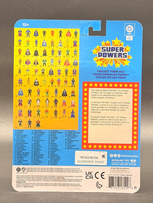 Dr. Mid-Nite DC Super Powers Action Figure McFarlane Toys 2026