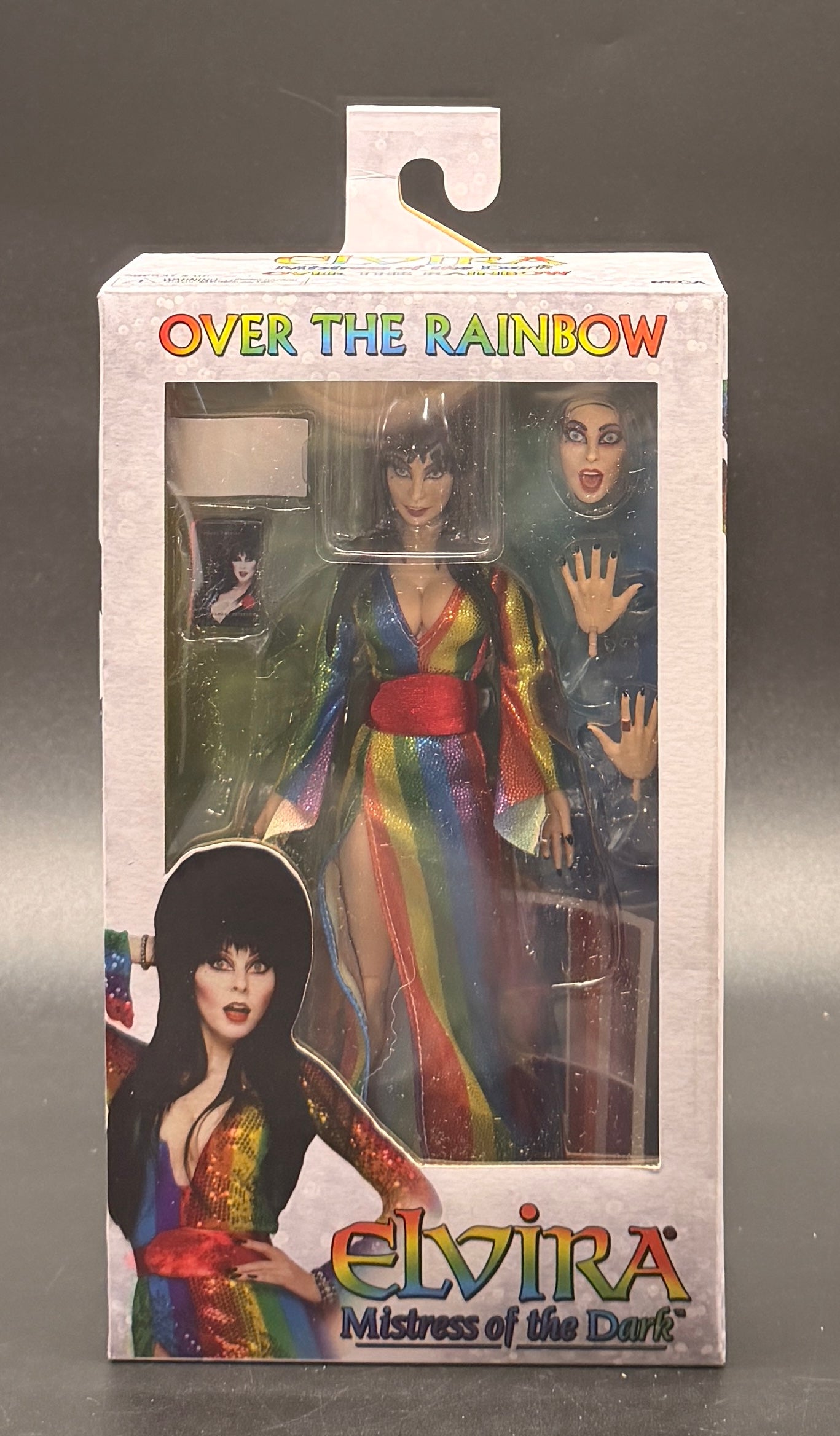 Elvira Over the Rainbow (Pride Edition) Action Figure NECA 2024