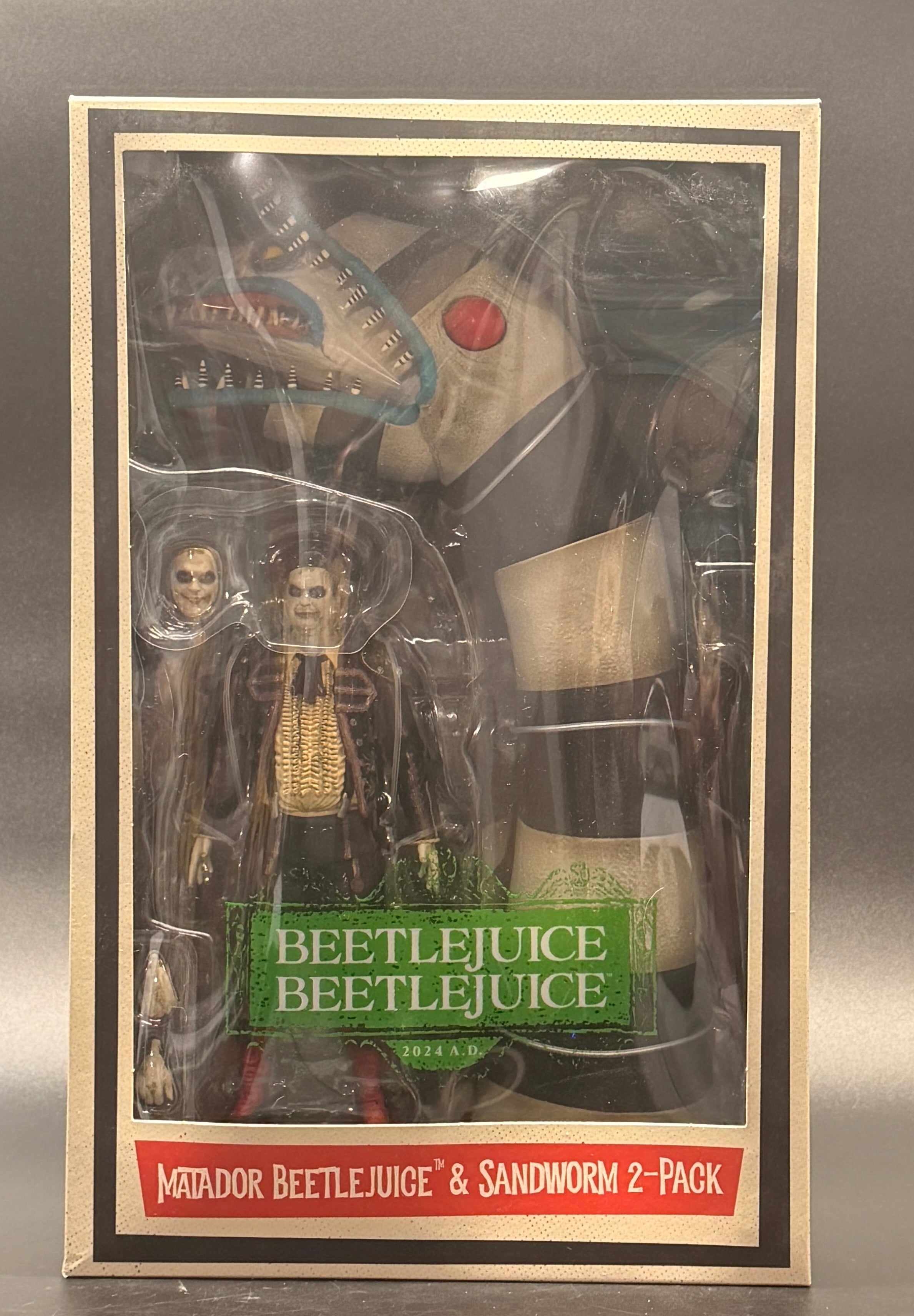 Beetlejuice Matador & Sandworm Ultimate Action Figure Set NECA 2026