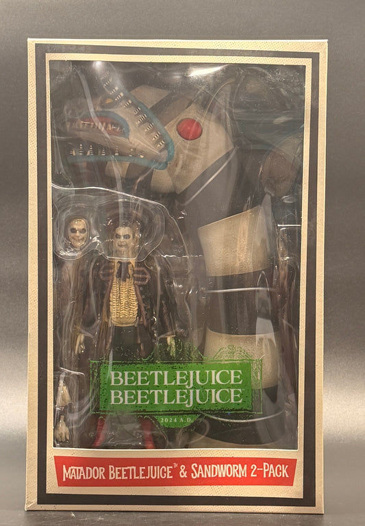 Beetlejuice Matador & Sandworm Ultimate Action Figure Set NECA 2026