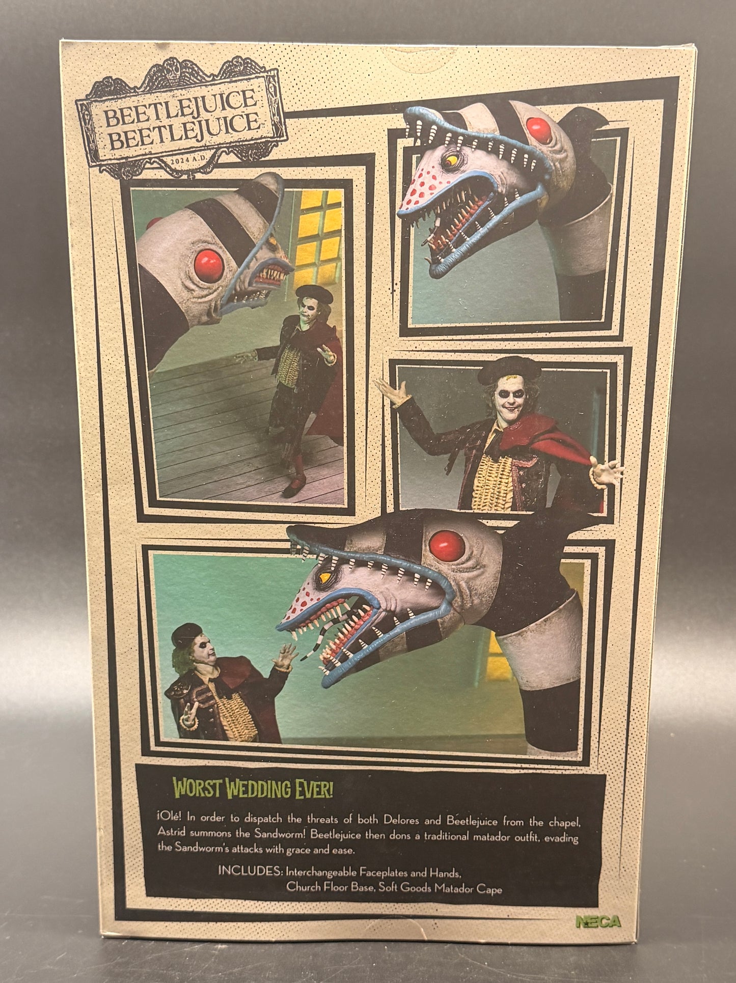 Beetlejuice Matador & Sandworm Ultimate Action Figure Set NECA 2026