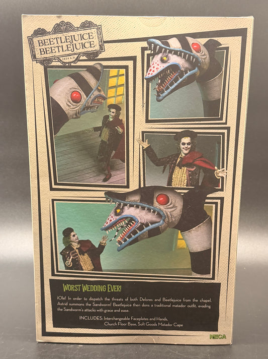 Beetlejuice Matador & Sandworm Ultimate Action Figure Set NECA 2026
